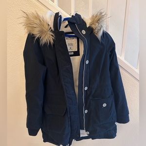 Hollister Blue Parka